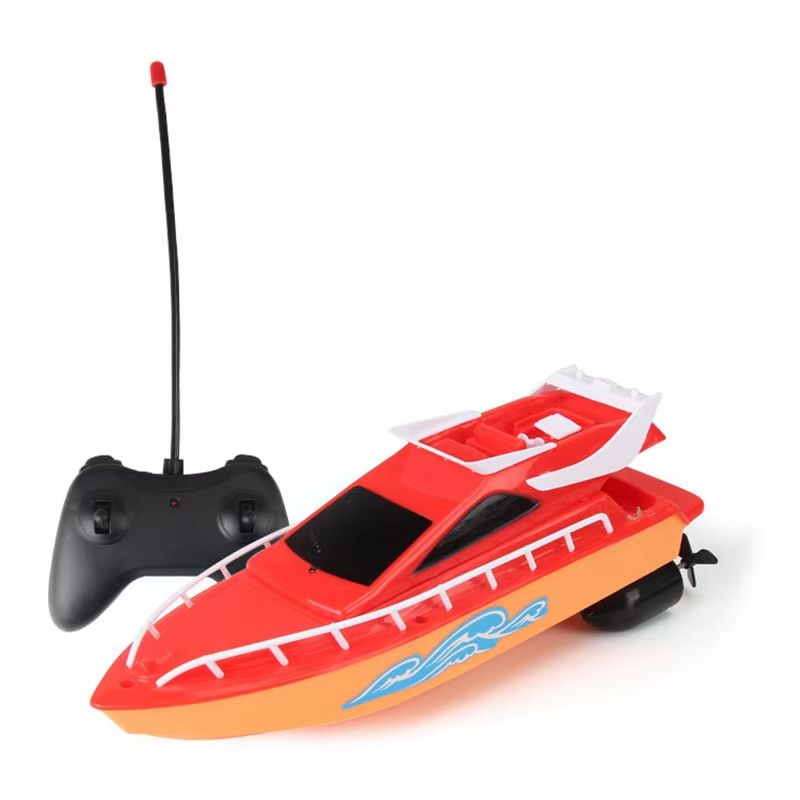 Mini RC High Speed Boat Waterproof Remote Control Racing Toy for Kids