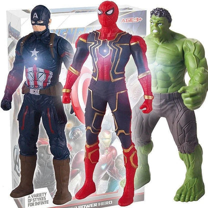 Luminous Spiderman Action Figure Toy for Kids and Collectors