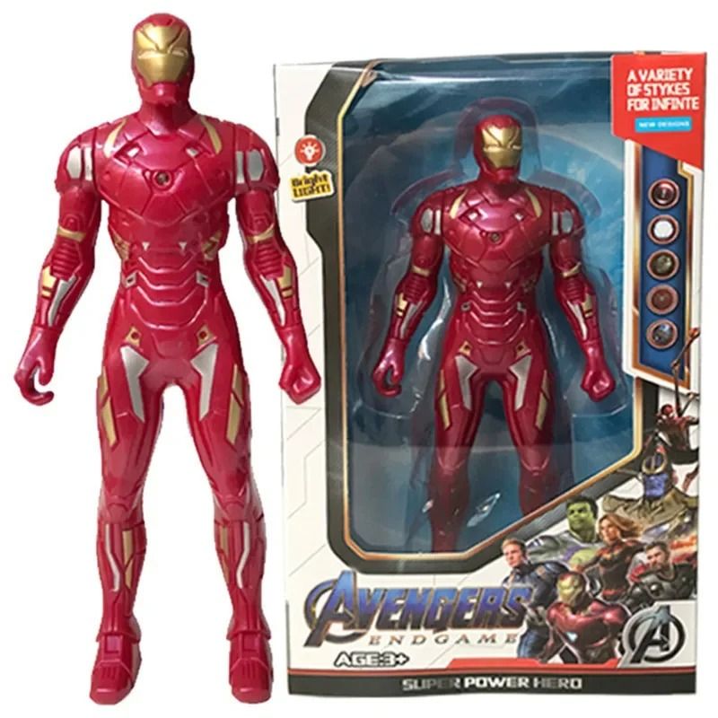 Luminous Spiderman Action Figure Toy for Kids and Collectors