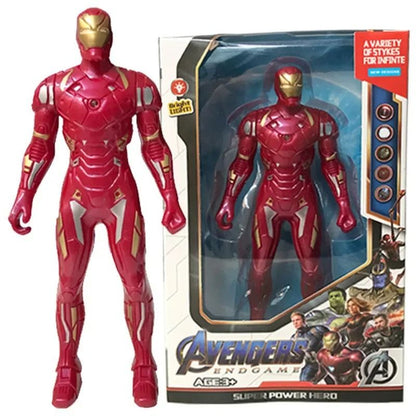 Luminous Spiderman Action Figure Toy for Kids and Collectors