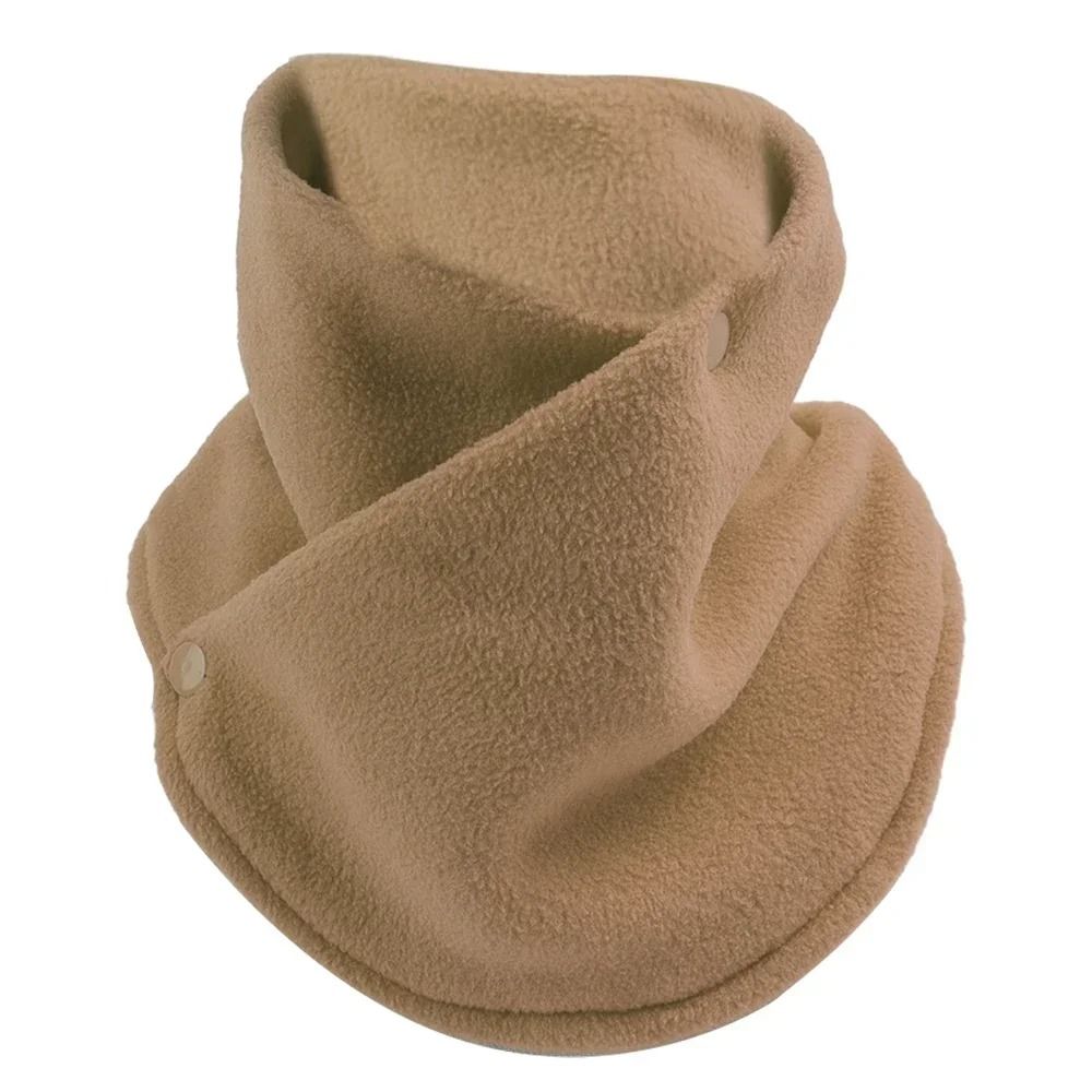 Lamb Fleece Winter Scarf Warm Plush Snood Neck Wrap