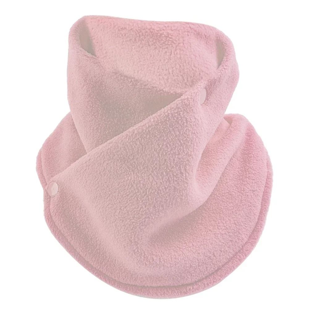 Lamb Fleece Winter Scarf Warm Plush Snood Neck Wrap