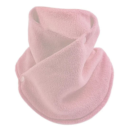 Lamb Fleece Winter Scarf Warm Plush Snood Neck Wrap