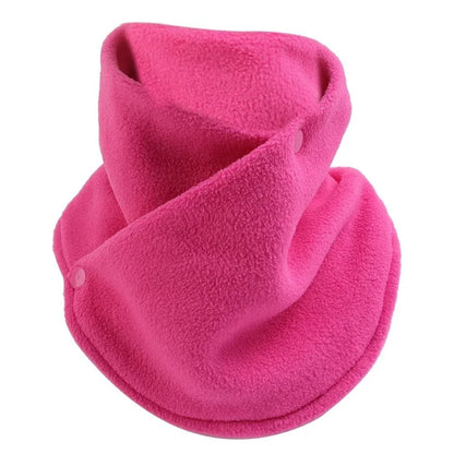 Lamb Fleece Winter Scarf Warm Plush Snood Neck Wrap