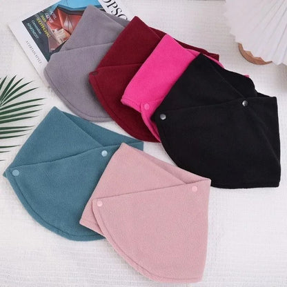 Lamb Fleece Winter Scarf Warm Plush Snood Neck Wrap