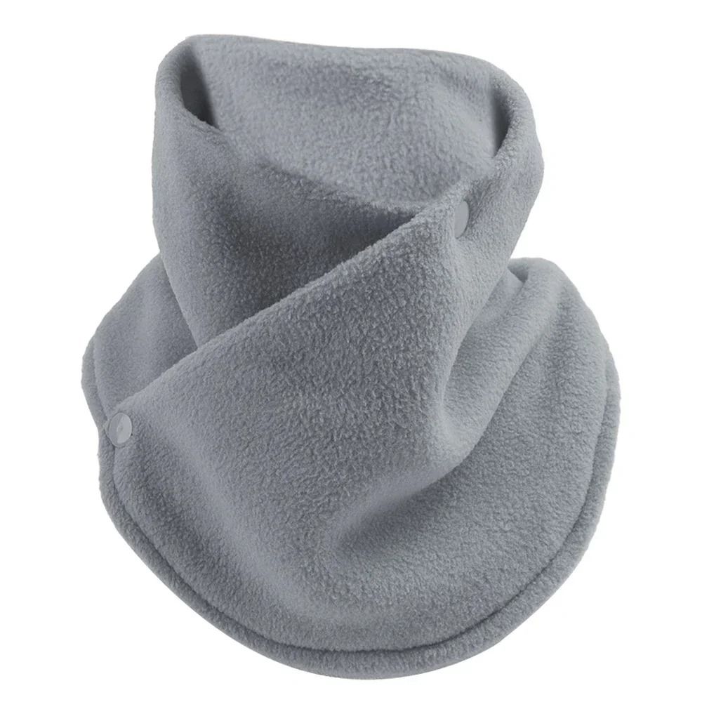 Lamb Fleece Winter Scarf Warm Plush Snood Neck Wrap