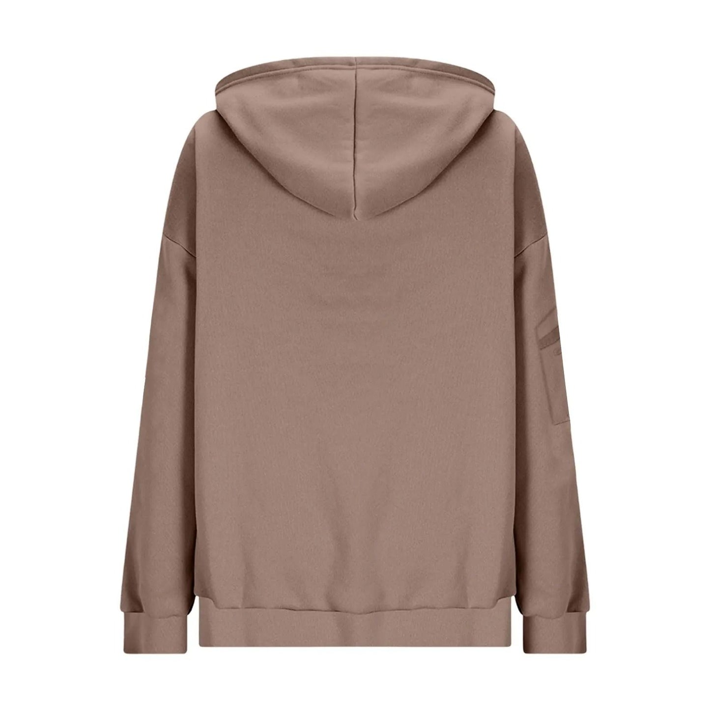 Unisex Hooded Sweatshirt with Built In Eye Mask Casual Long Sleeve Pullover