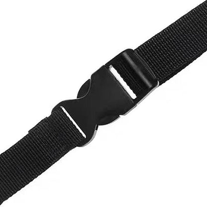 Travel Tied Nylon Cargo Tie Down, Black Luggage Lash Belt, Durable Strap With Cam Buckle, Travel Kits Outdoor Camping