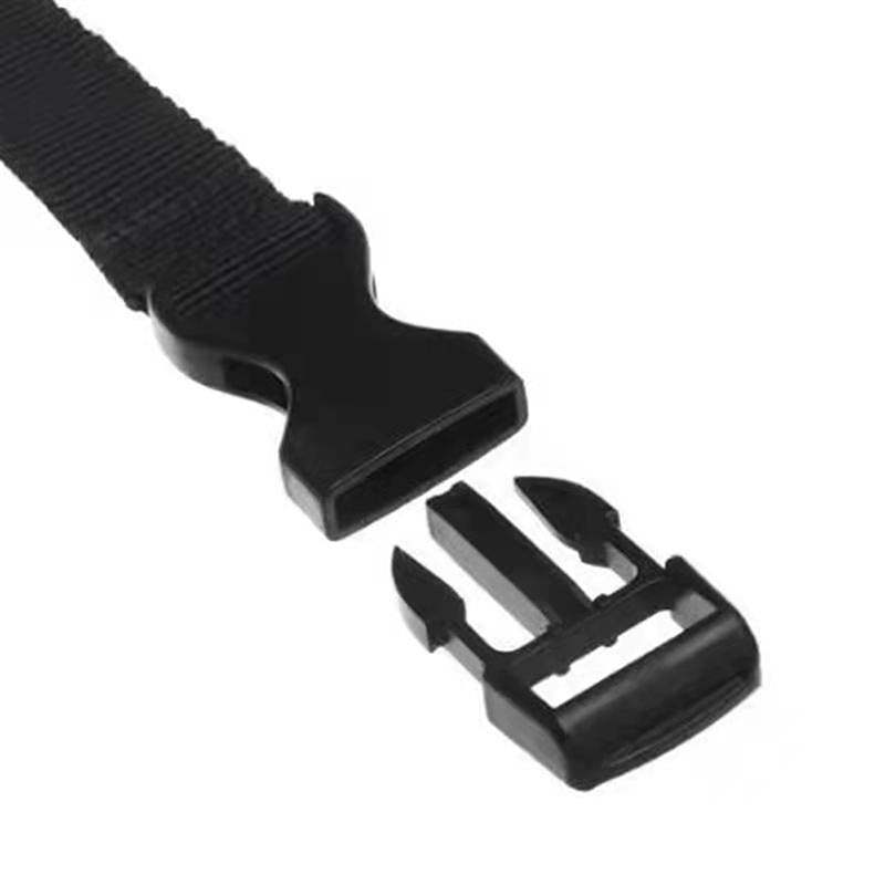 Travel Tied Nylon Cargo Tie Down, Black Luggage Lash Belt, Durable Strap With Cam Buckle, Travel Kits Outdoor Camping