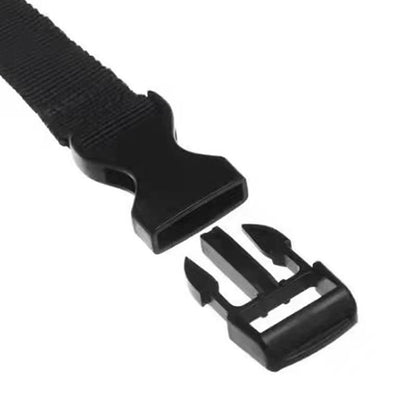 Travel Tied Nylon Cargo Tie Down, Black Luggage Lash Belt, Durable Strap With Cam Buckle, Travel Kits Outdoor Camping