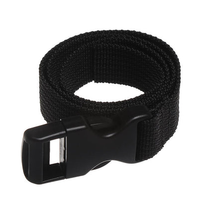 Travel Tied Nylon Cargo Tie Down, Black Luggage Lash Belt, Durable Strap With Cam Buckle, Travel Kits Outdoor Camping