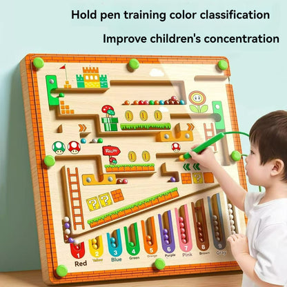Magnetic Maze Toy for Kids Early Education Puzzle