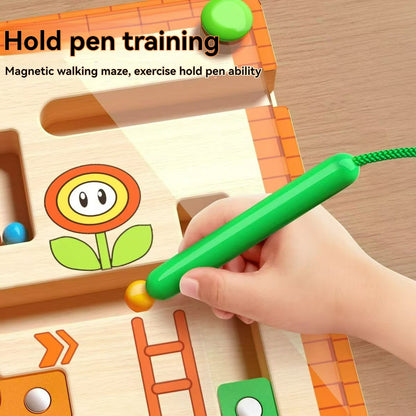 Magnetic Maze Toy for Kids Early Education Puzzle