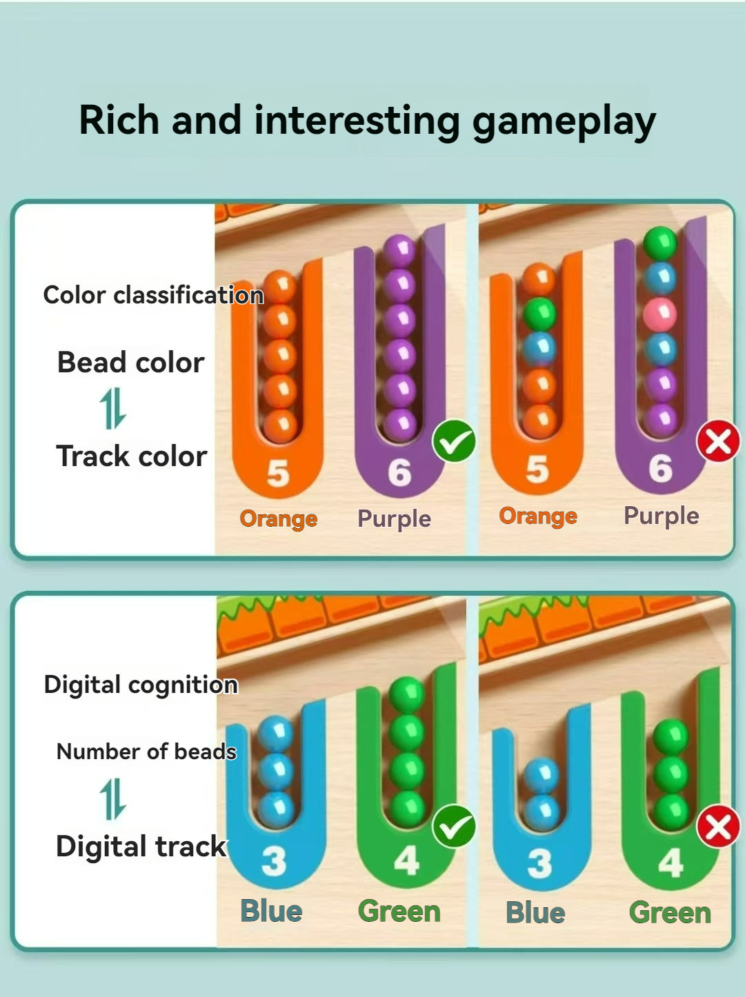Magnetic Maze Toy for Kids Early Education Puzzle