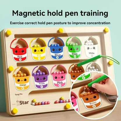 Magnetic Maze Toy for Kids Early Education Puzzle