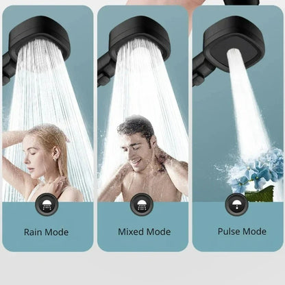 Shower Booster Shower Head, Strong Pressure, Rain Shower, Home Shower Set