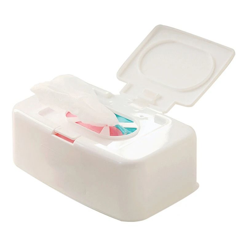 Portable Wet Tissue Box Wipes Napkin Storage Holder Container