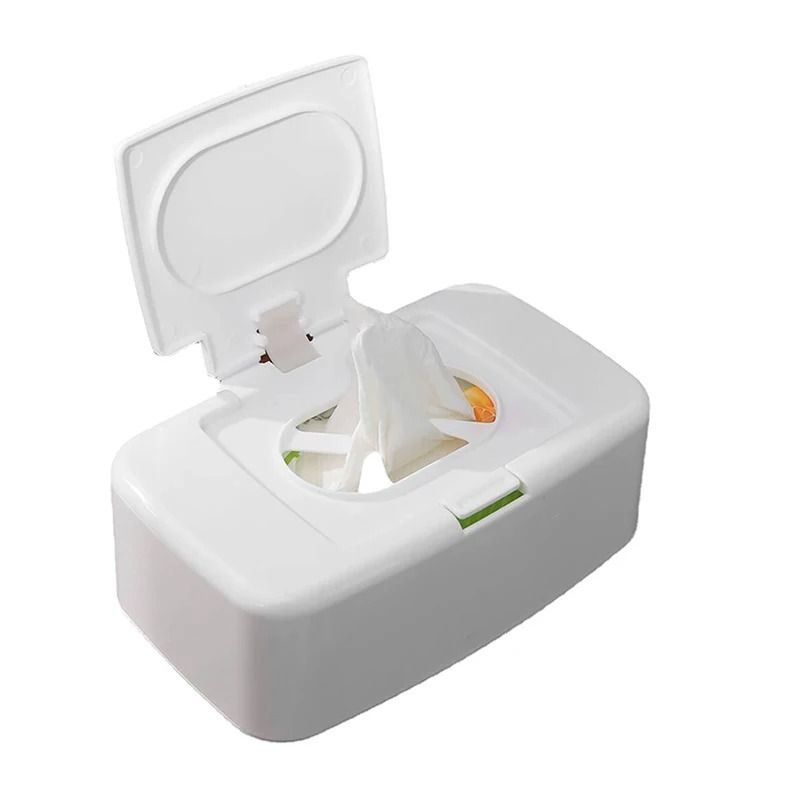 Portable Wet Tissue Box Wipes Napkin Storage Holder Container