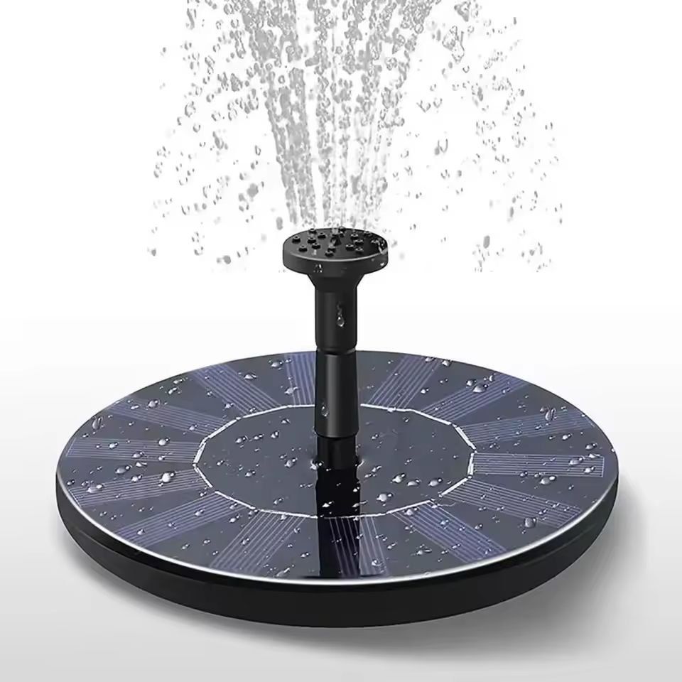 All-in-One Solar Floating Fountain – Garden, Pond & Bird Bath Water Feature