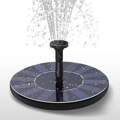 All-in-One Solar Floating Fountain – Garden, Pond & Bird Bath Water Feature