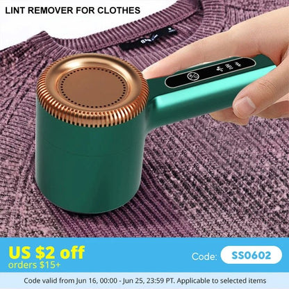 USB Rechargeable Lint Remover for Clothes and Sweaters