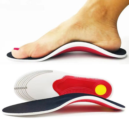 Orthopedic Insoles for Men, Plantar Fasciitis Pain Relief, High Arch Support