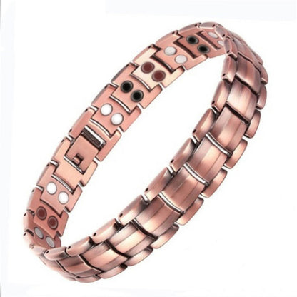 Arthritis Pain Relief Bracelet, Healthy Copper Magnetic Bracelet for Men, Bio-Energy Health Bangle Jewelry