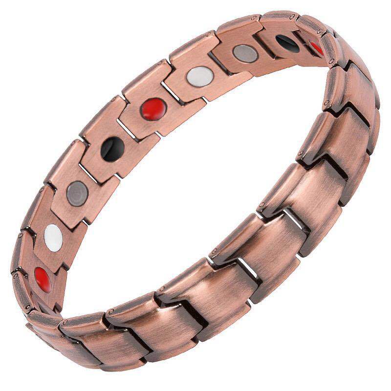 Arthritis Pain Relief Bracelet, Healthy Copper Magnetic Bracelet for Men, Bio-Energy Health Bangle Jewelry