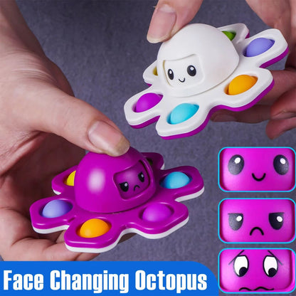 SpinPop Face Switch Fidget Spinner Toy For Kids