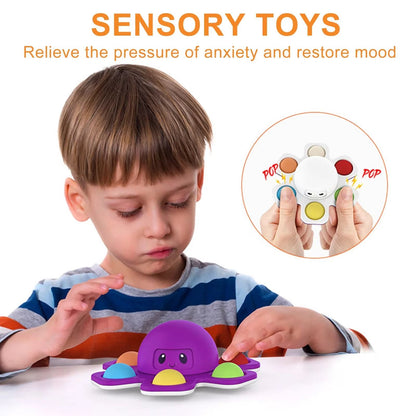 SpinPop Face Switch Fidget Spinner Toy For Kids