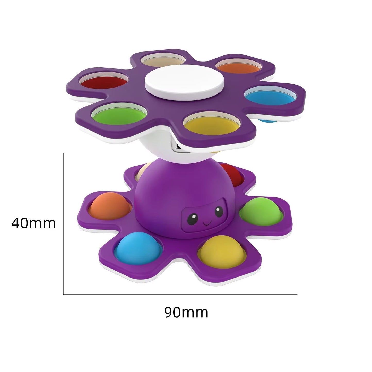 SpinPop Face Switch Fidget Spinner Toy For Kids