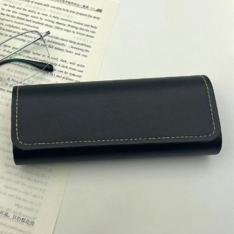 Vintage Coffee Style Eyeglass Case
