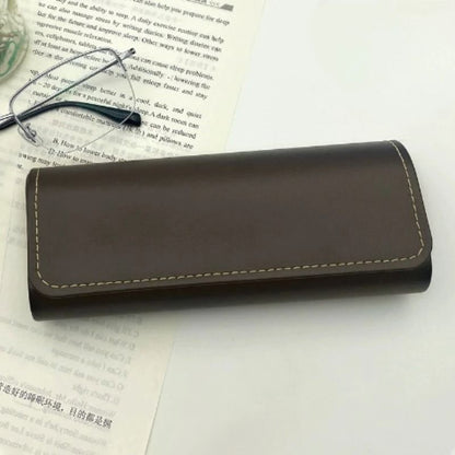 Vintage Coffee Style Eyeglass Case