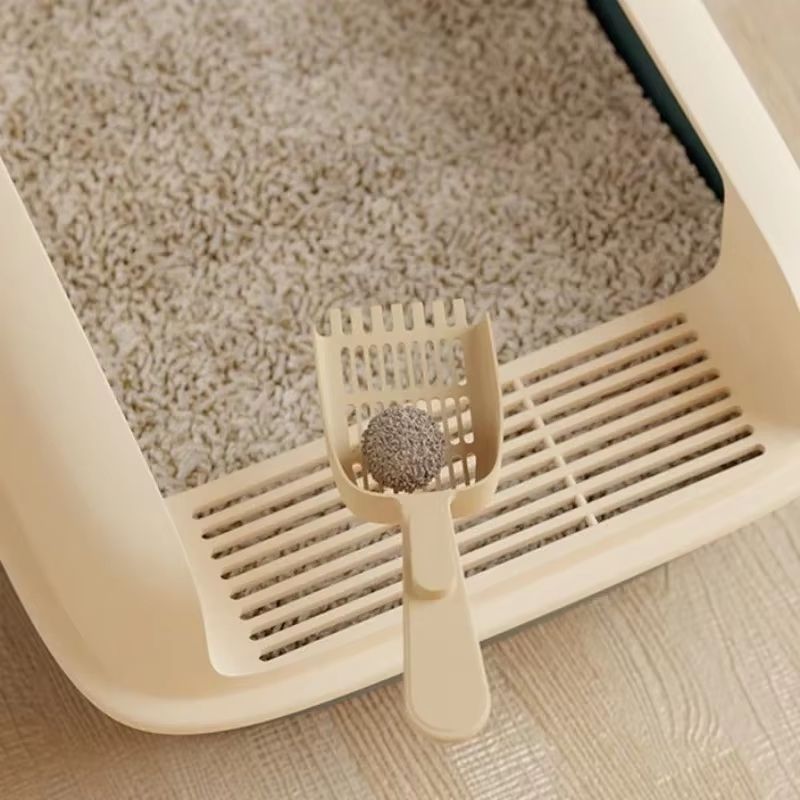 Small Cat Litter Tray Bedpan Anti Splash Kitten Toilet Box