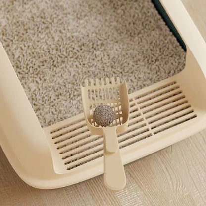 Small Cat Litter Tray Bedpan Anti Splash Kitten Toilet Box