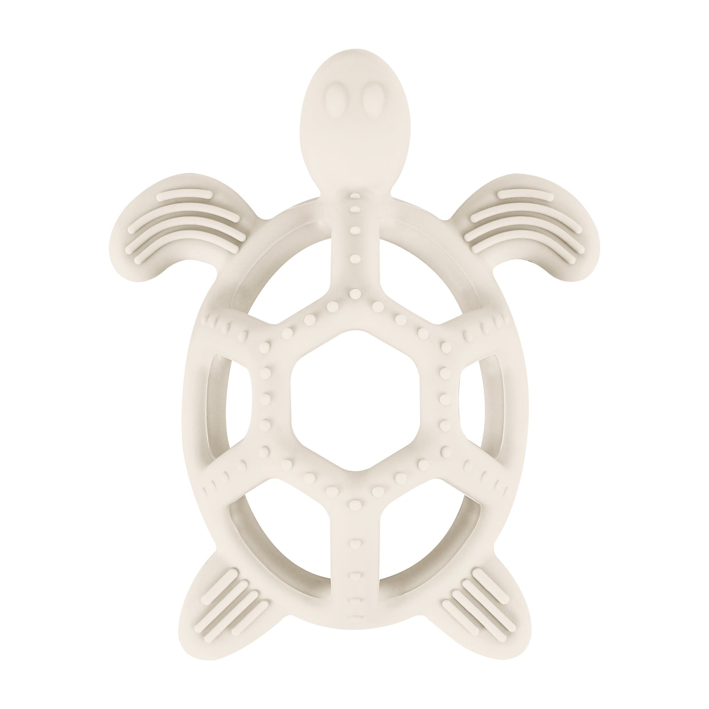 Cartoon Baby Silicone Teether, Food Grade Silicone Turtle, DIY Rodent Teeth Toy for Babies