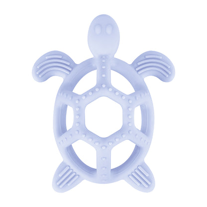 Cartoon Baby Silicone Teether, Food Grade Silicone Turtle, DIY Rodent Teeth Toy for Babies
