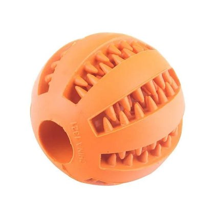 Dog Pet Food Treat Feeder Chew Tooth Cleaning Ball