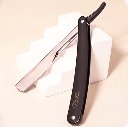 Straight Edge Folding Shaver for Men