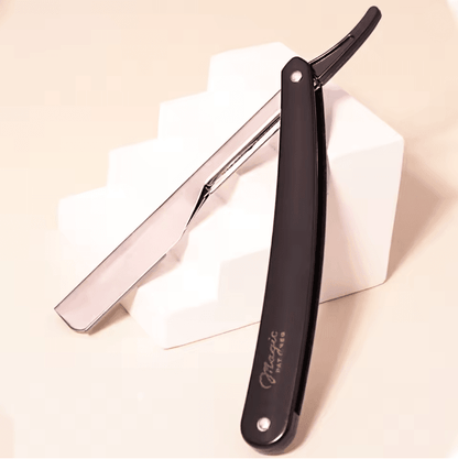 Straight Edge Folding Shaver for Men
