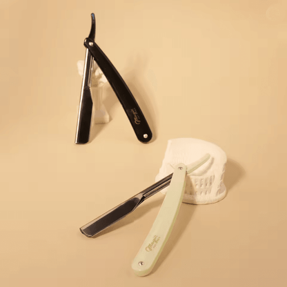 Straight Edge Folding Shaver for Men