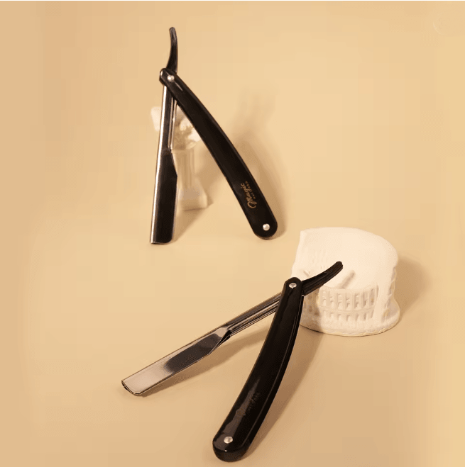 Straight Edge Folding Shaver for Men