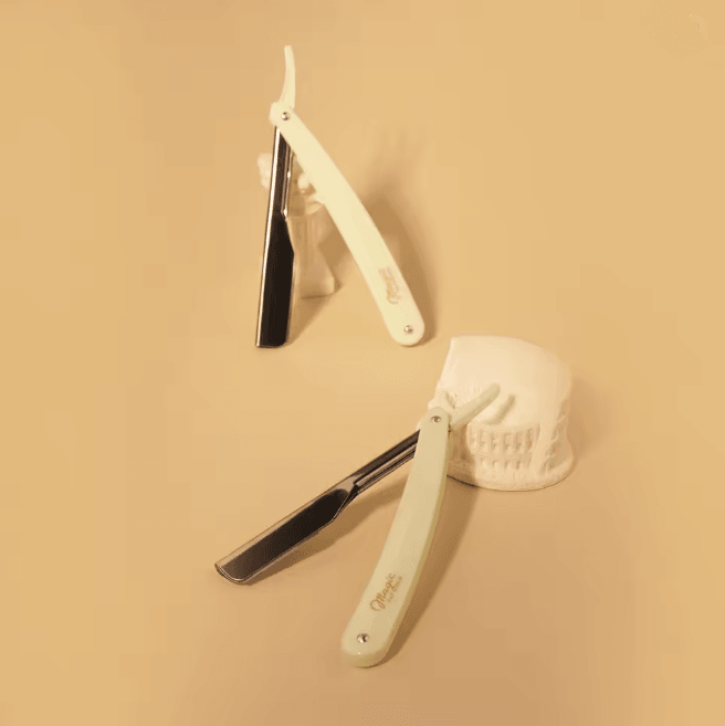 Straight Edge Folding Shaver for Men