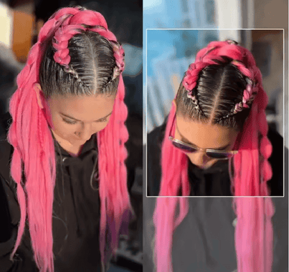 Pre Stretched Synthetic Yaki Braiding Hair 20 Inch