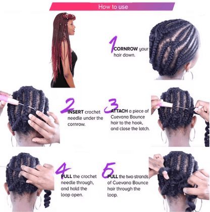 Pre Stretched Synthetic Yaki Braiding Hair 20 Inch