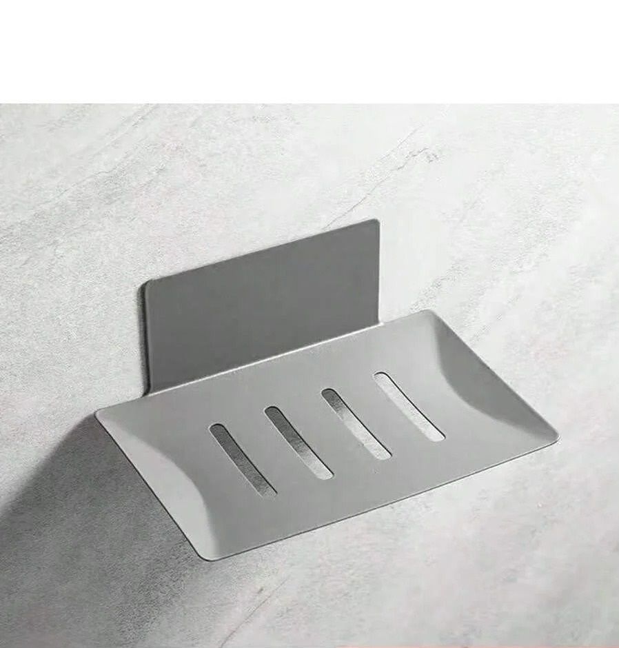 Black Carbon Steel Wall Mounted Soap Holder