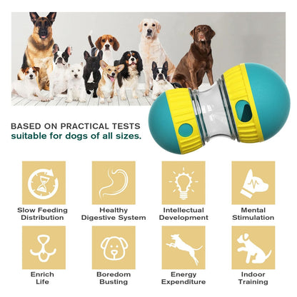 Treat Enrichment Pet Toy Slow Feeder Ball for Dogs