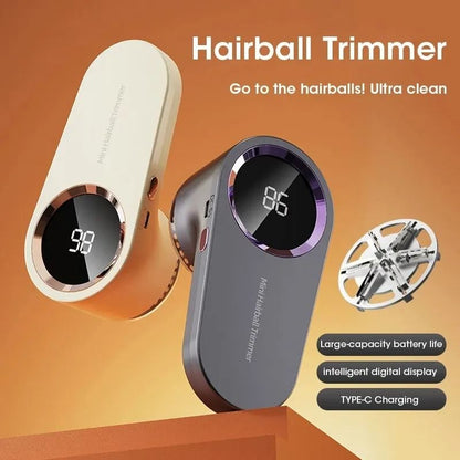 Electric Lint Remover LED Digital Fabric Shaver Rechargeable Fuzz Cleaner