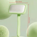 square brush / green
