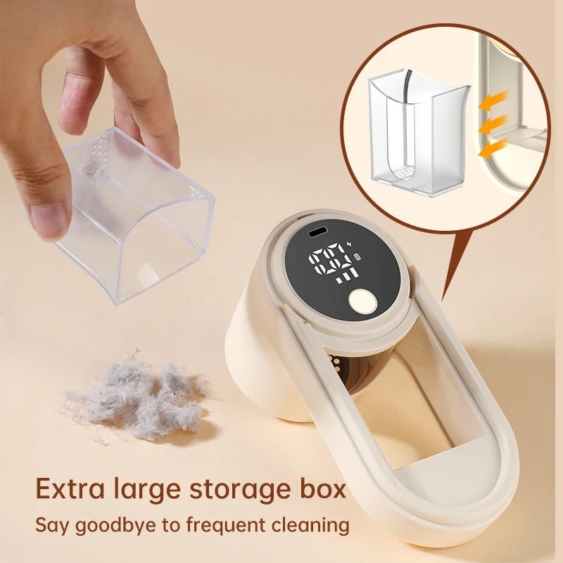 Rechargeable Fabric Shaver Lint Remover Sweater Defuzzer for Clothes and Furniture